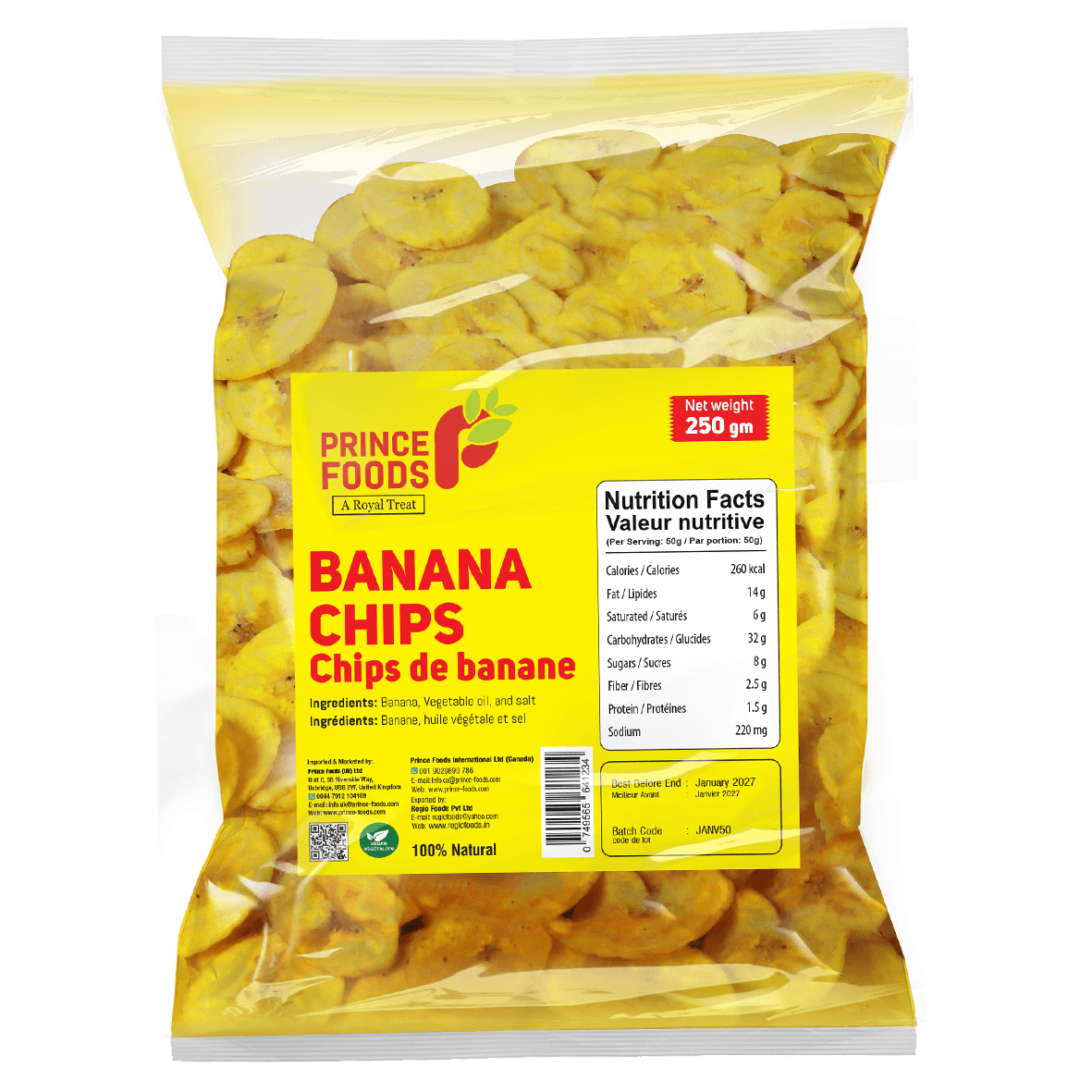Banana Chips 250