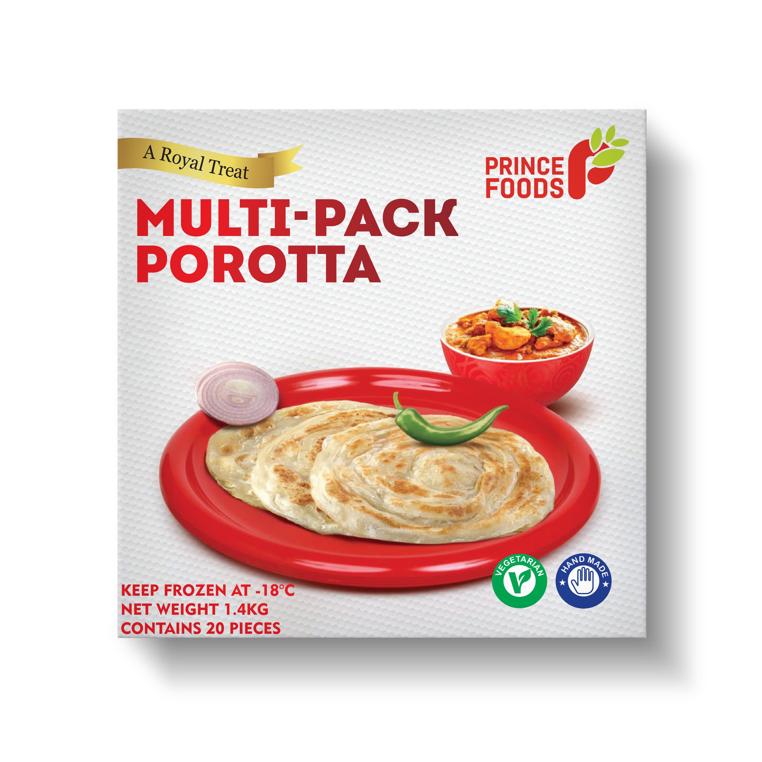 Multi Pack Malabar Porotta 1400g